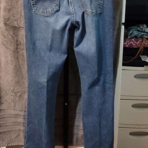 Tommy Hilfiger Jeans Ladies Size7 Short Junior Midrise EMBROIDERED Jeans Pockets - Picture 16 of 16